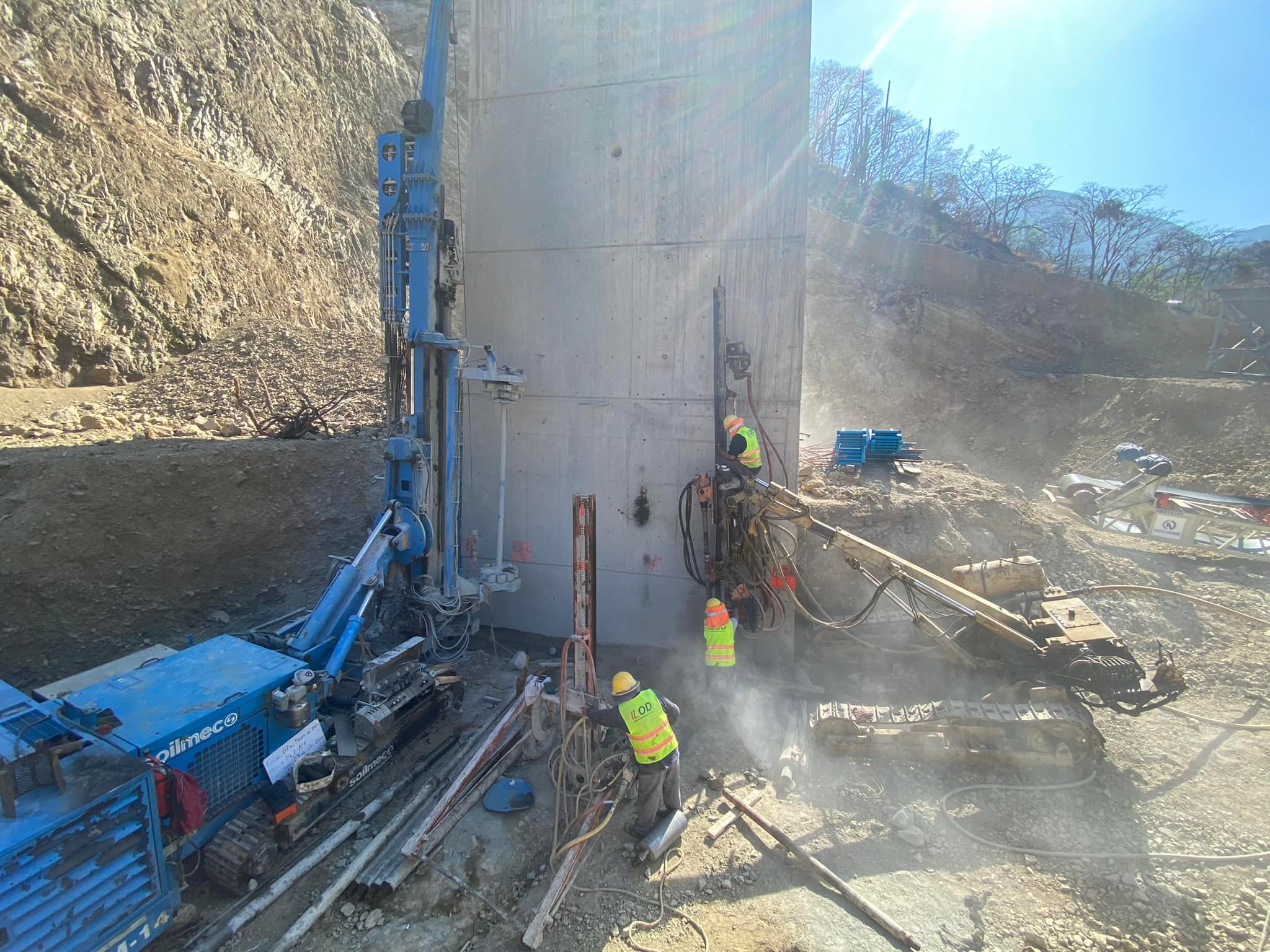 Estabilización de talud - Proyecto carretero